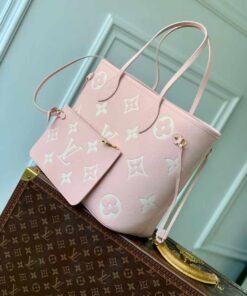 LV M14210 粉色托特包 高仿女包 附小包甜美實用款｜歐美奢侈品精品推薦