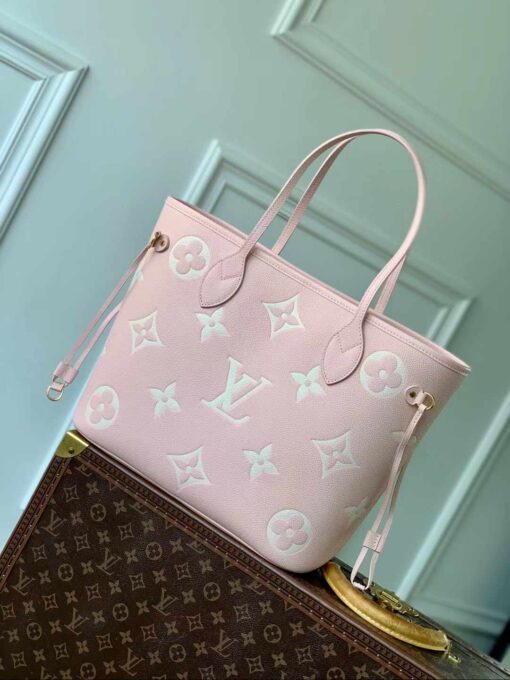 LV M14210 粉色托特包 高仿女包 附小包甜美實用款