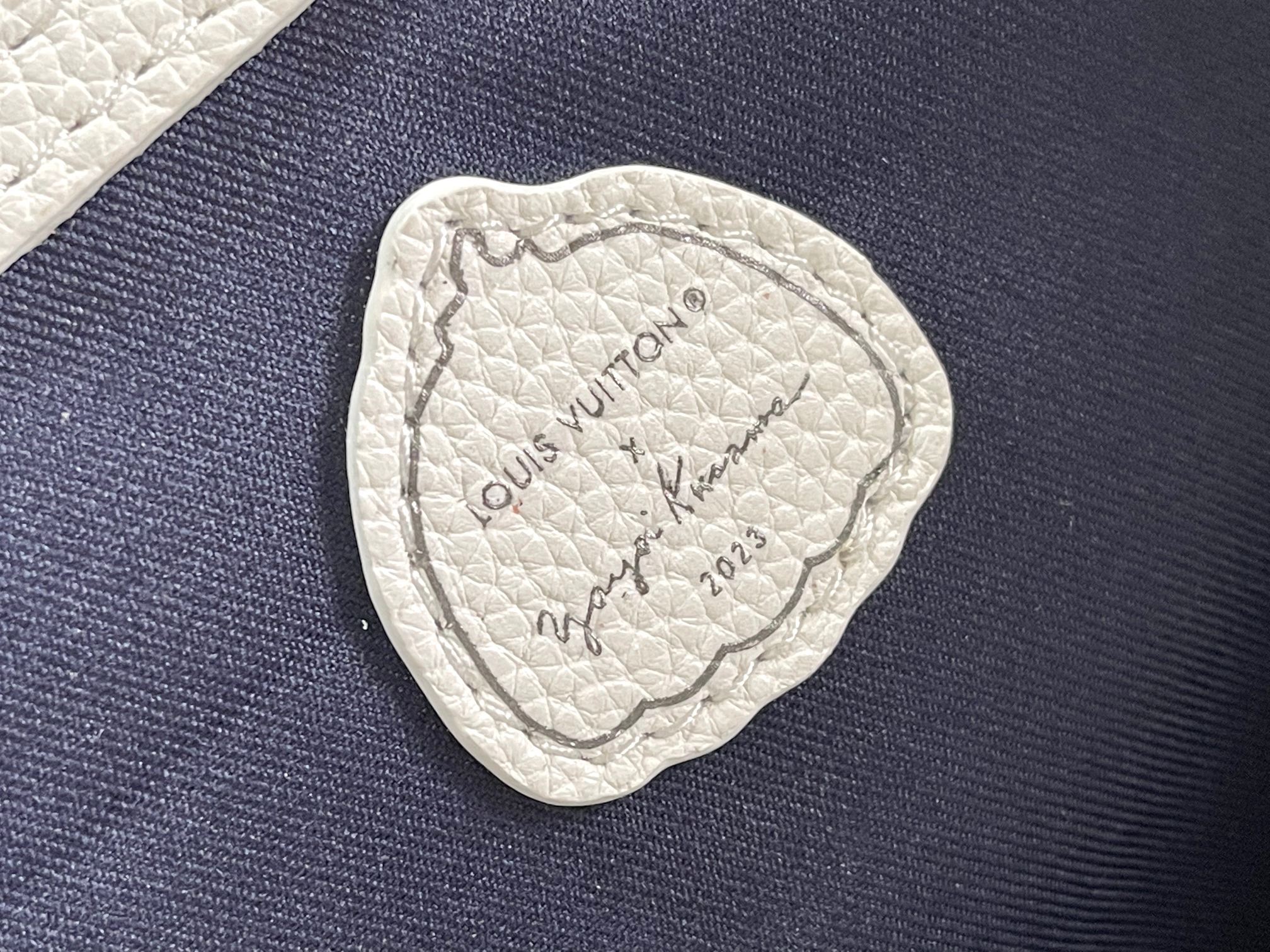 LV白色藍花Keepall旅行袋 高仿一比一壓紋原單精品｜歐美奢侈品精品推薦