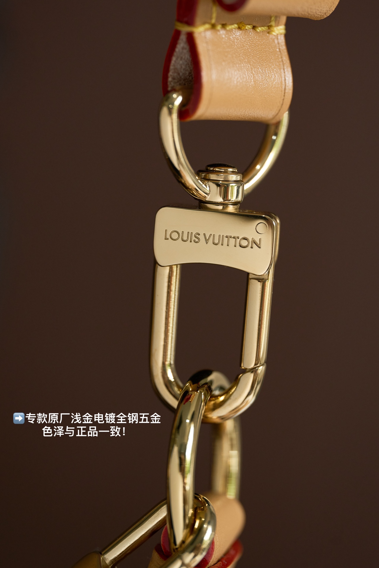 LV弦月包老花 高仿原單半月包 金鍊斜背肩背兩用設計｜歐美奢侈品精品推薦