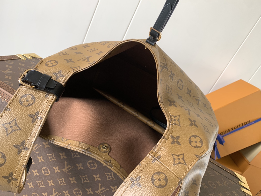 LV原單仿款OnTheGo大托特包咖啡色柔感Monogram手提肩背兩用款｜歐美奢侈品精品推薦