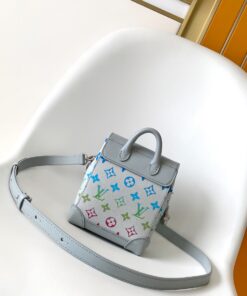 LV精品仿製迷你小包彩色Logo設計感可愛斜背輕奢包款