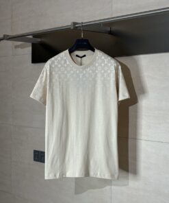 LV淺米色滿版印花T恤 原單級別夏季推薦款