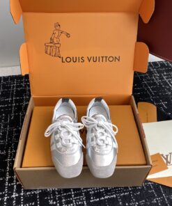 LV高仿Sneakerina芭蕾鞋銀灰色春夏時尚百搭款