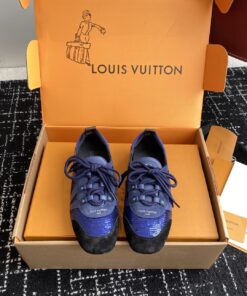 LV高仿藍黑Sneakerina芭蕾鞋低調個性風