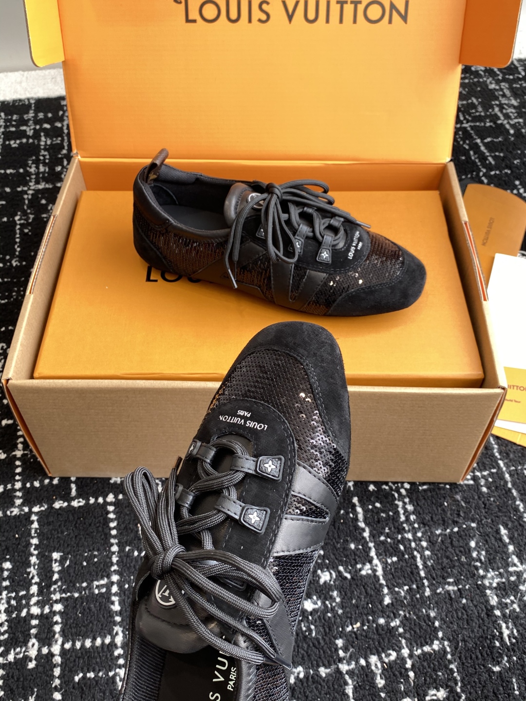 LV原單級Sneakerina磨砂黑芭蕾鞋低調質感必收款｜歐美奢侈品精品推薦