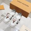 LV白灰德訓鞋復刻版 Sneakerina系列全新女款運動風格｜歐美奢侈品精品推薦