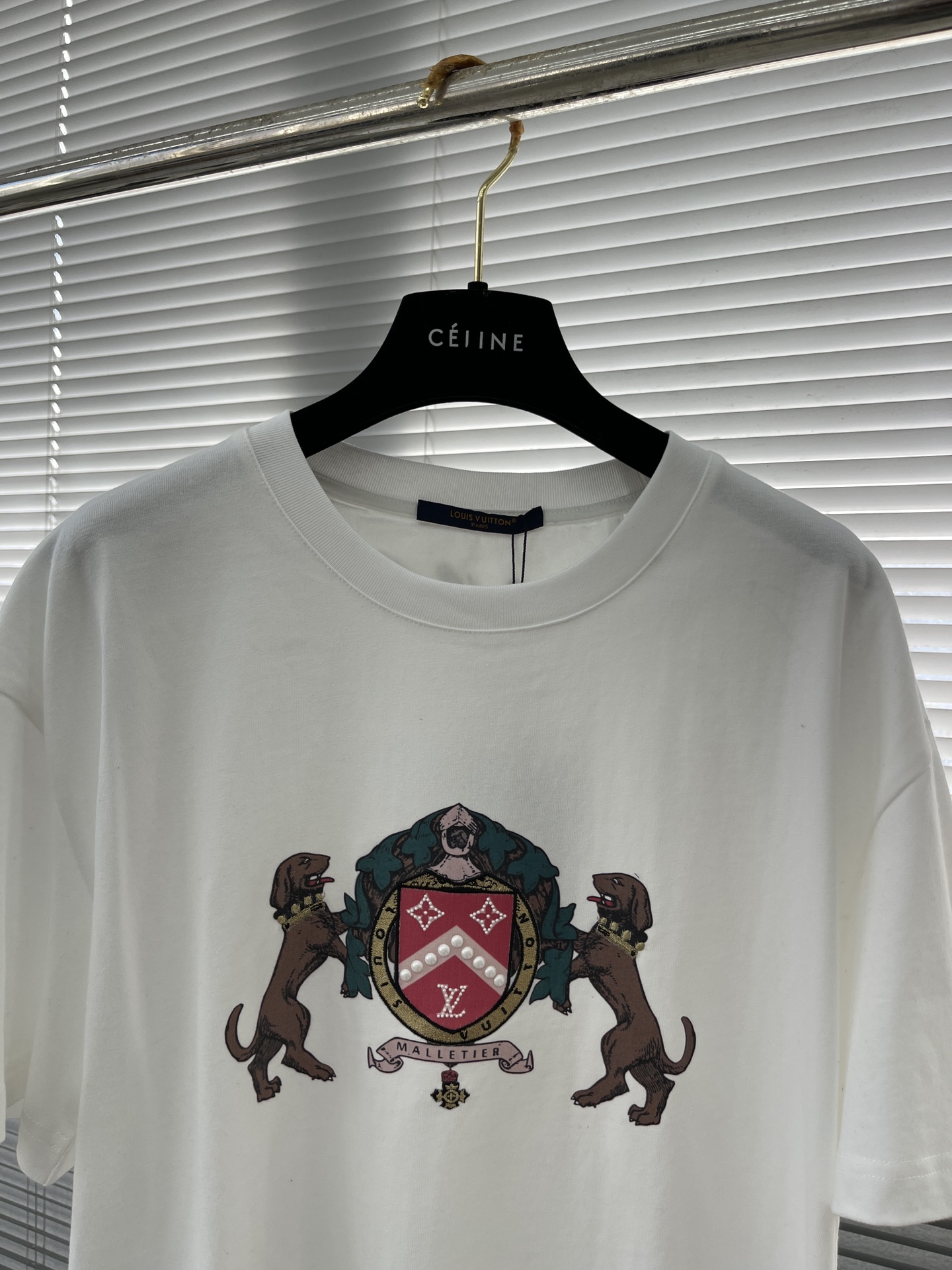 LV原單棉質短袖T恤復刻版 時尚威斯敏斯特散步圖騰｜歐美奢侈品精品推薦