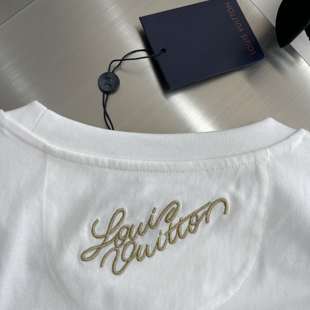 LV原單棉質短袖T恤復刻版 時尚威斯敏斯特散步圖騰｜歐美奢侈品精品推薦