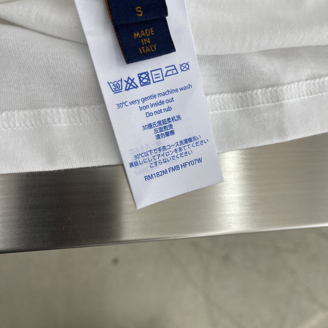 LV原單棉質短袖T恤復刻版 時尚威斯敏斯特散步圖騰｜歐美奢侈品精品推薦