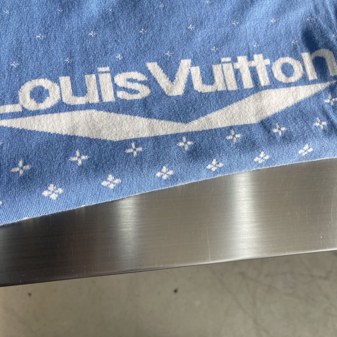 LV精品仿製提花針織短袖T恤 奢華紋理設計感滿分｜歐美奢侈品精品推薦