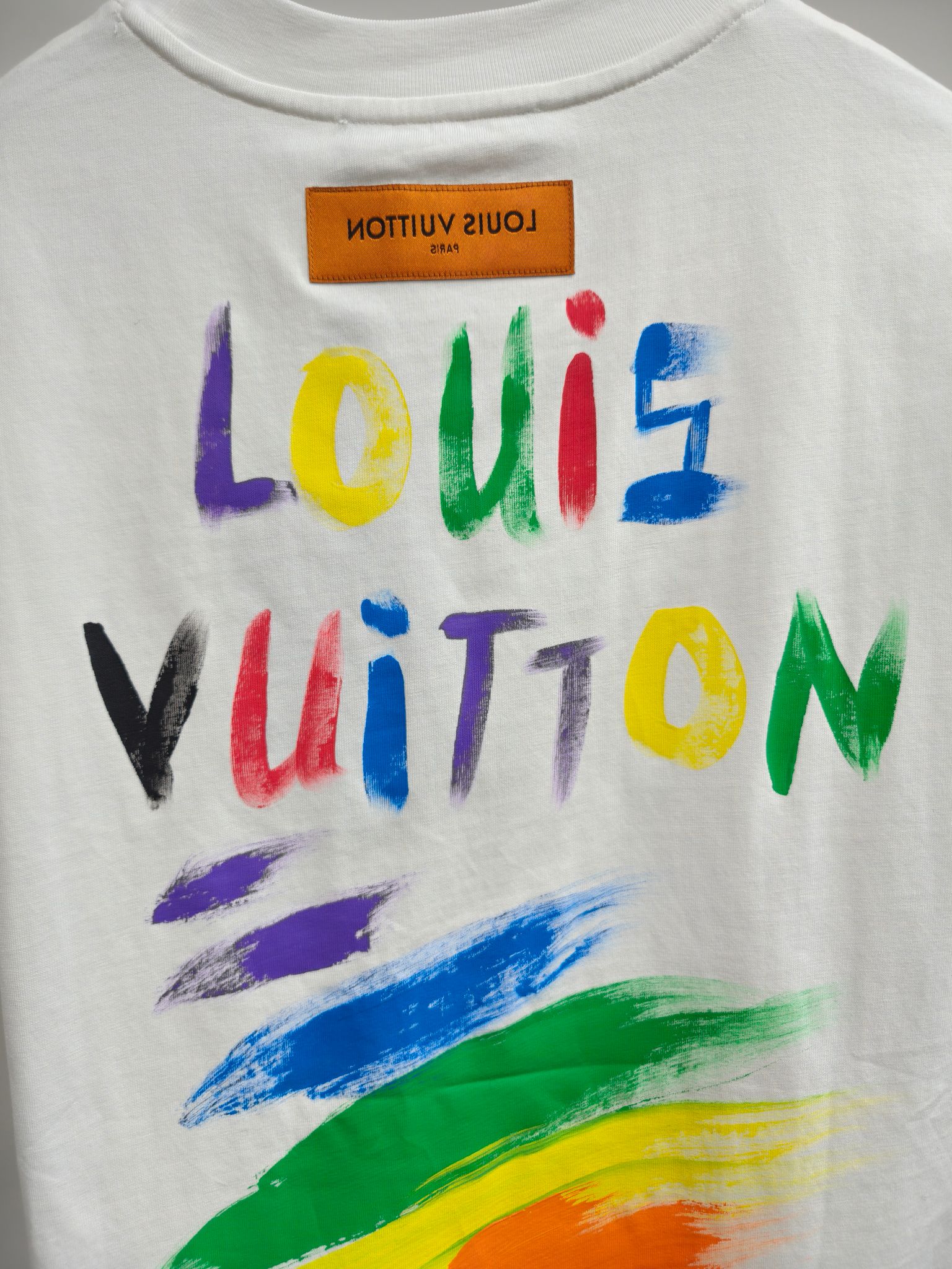 LV高仿純色短袖T恤 百搭簡約潮流必備｜歐美奢侈品精品推薦