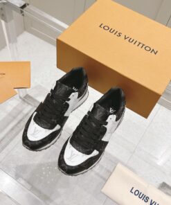 LV運動鞋 高仿黑白配色Monogram老花復刻男女款原單休閒鞋