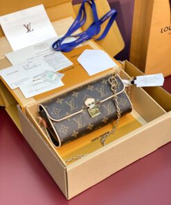 LV老花信封鍊條包A貨復刻款時尚百搭小包推薦