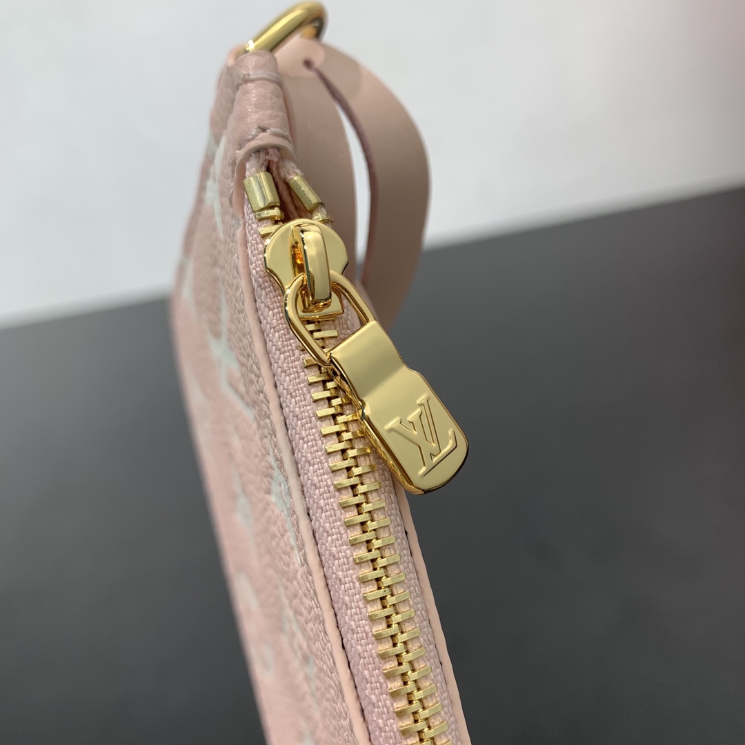 LV一比一粉色水桶包附卡包 奶油粉Monogram肩背包｜歐美奢侈品精品推薦