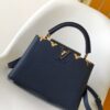 LV 原單 Capucines M25231 小號手提包 金屬LV扣飾設計｜歐美奢侈品精品推薦