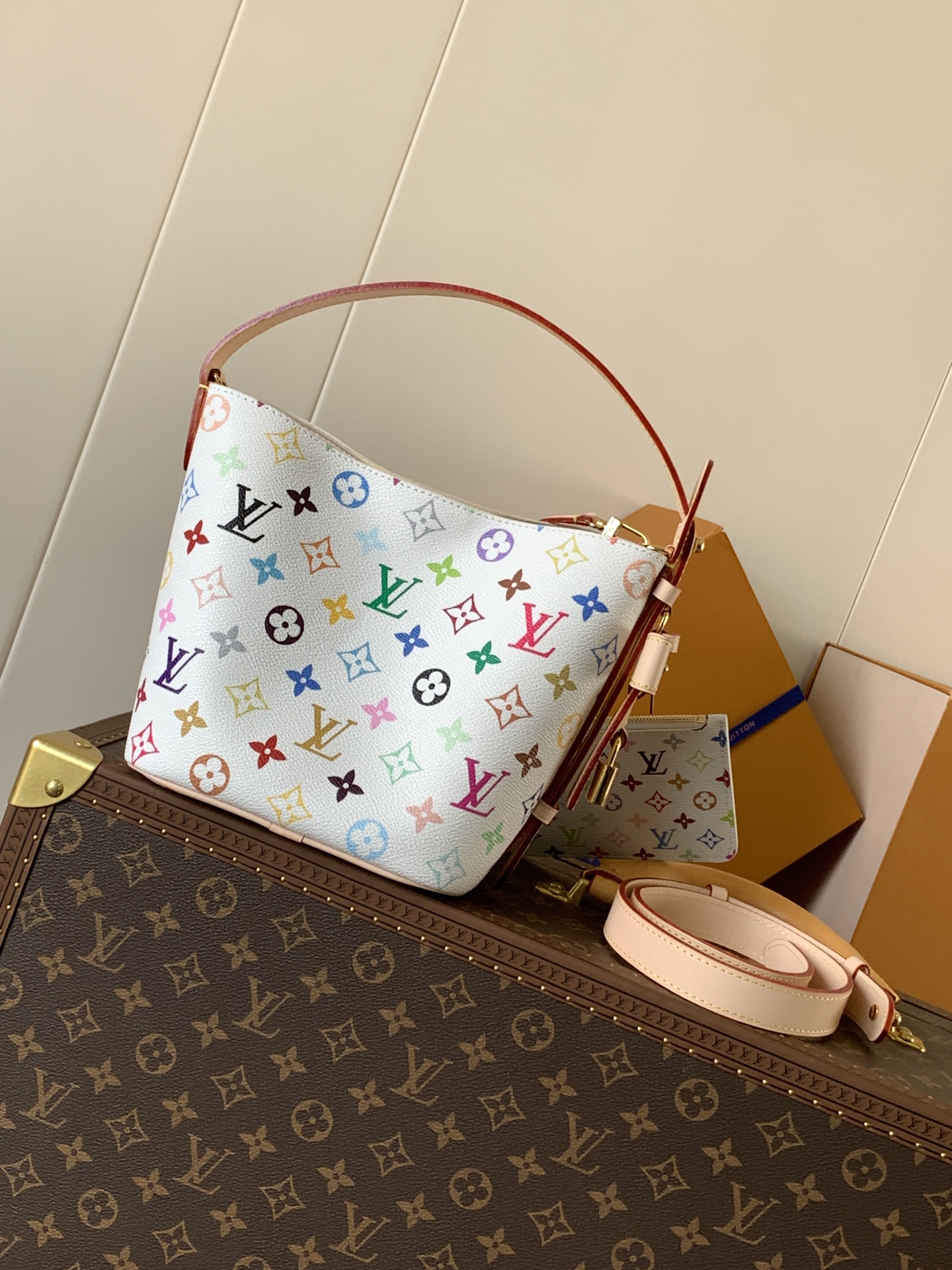 LV精品仿製M13089多彩小包復刻經典彩色Monogram設計款｜歐美奢侈品精品推薦
