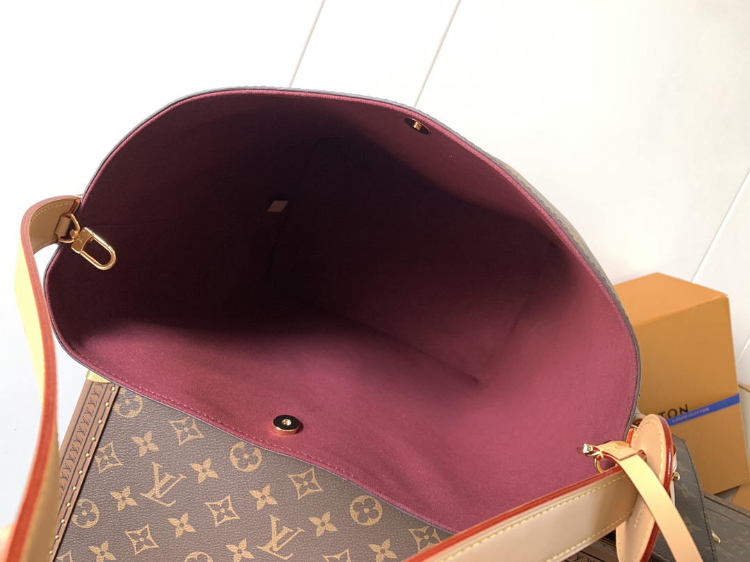 LV高仿M12926水桶包Monogram老花單肩輕盈流蘇設計款｜歐美奢侈品精品推薦