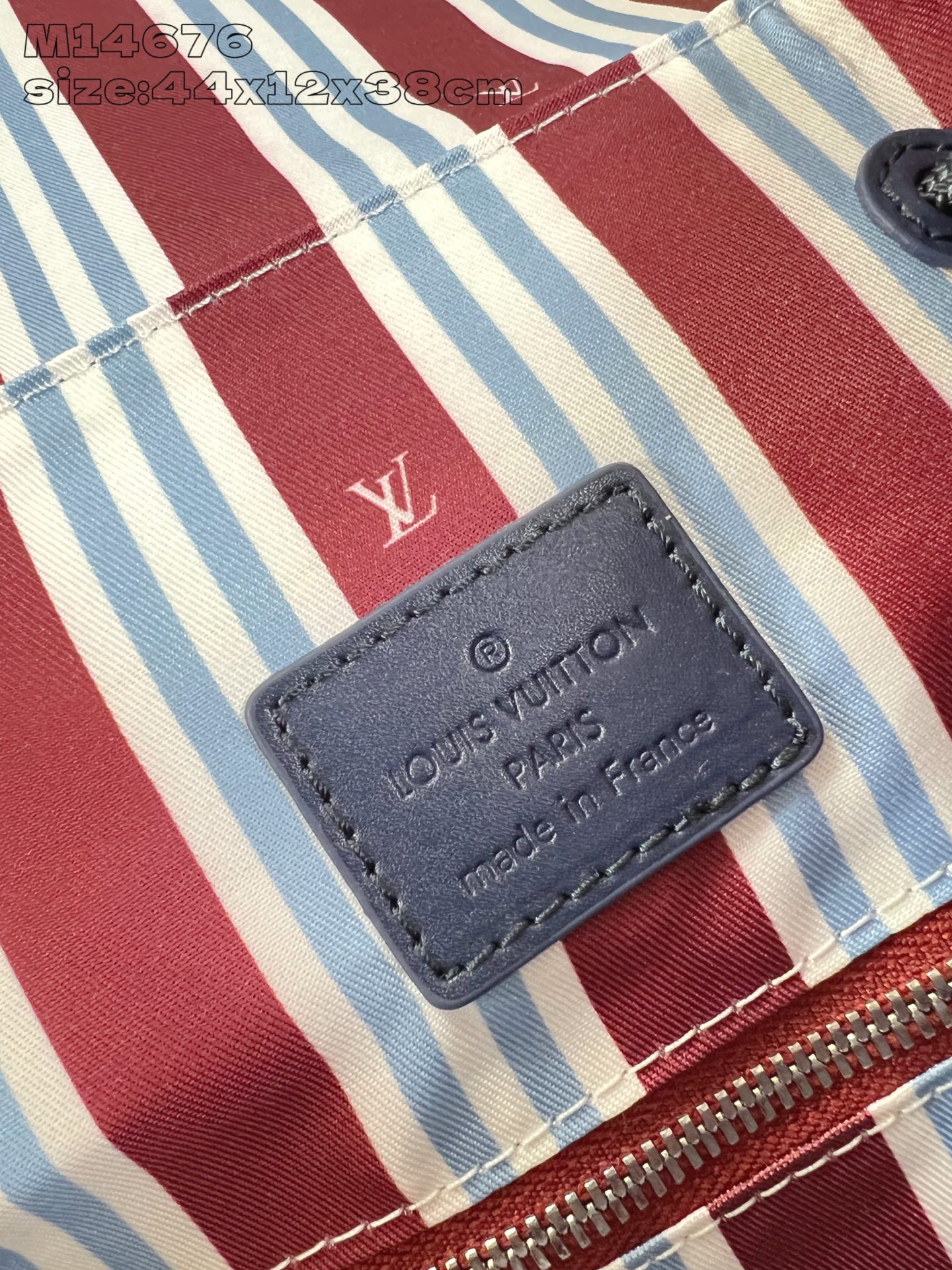LV高仿M14676天藍後背包Monogram帆布大容量登山包設計款｜歐美奢侈品精品推薦