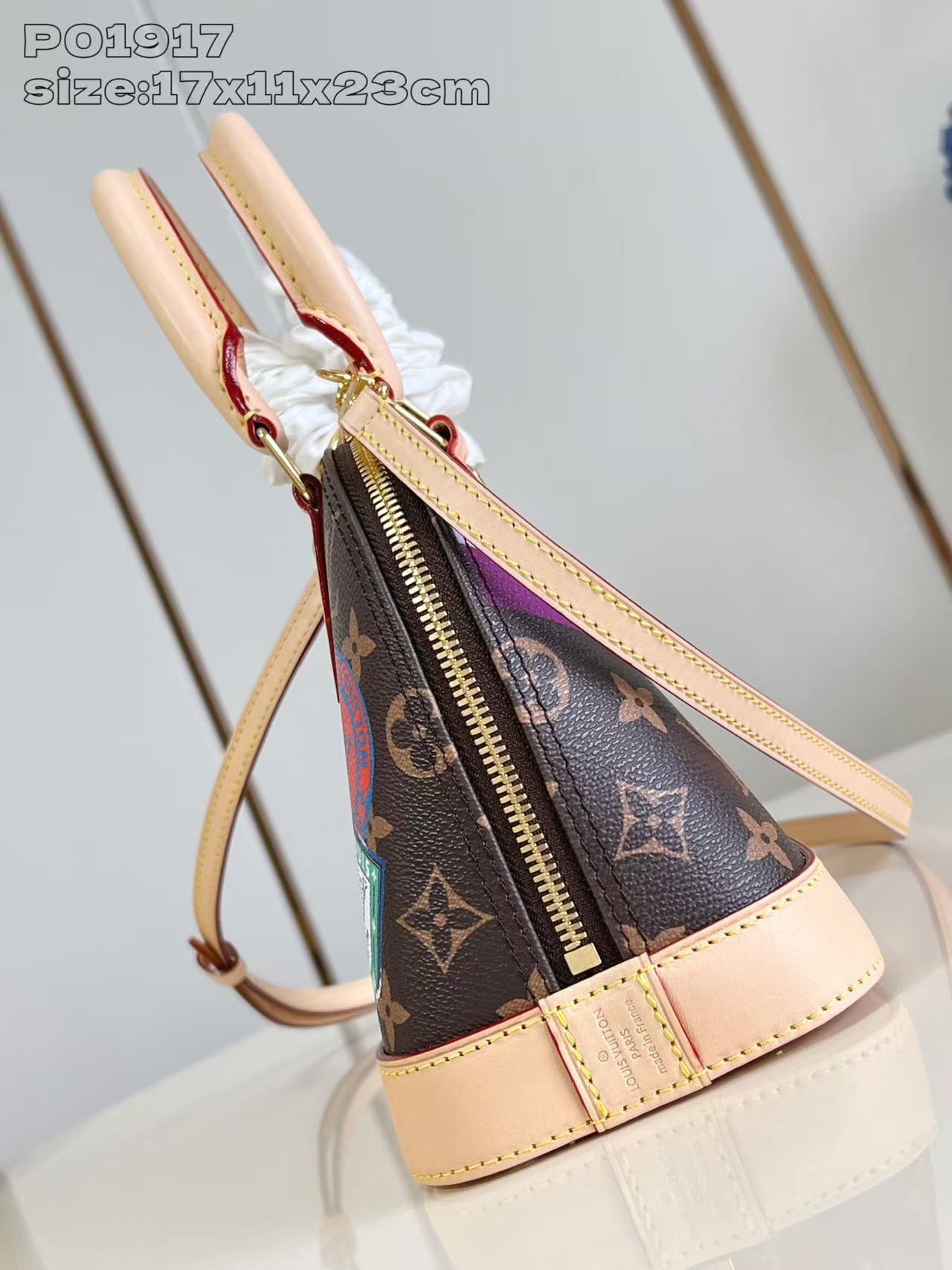 LV一比一 PO1917 老花貼章手袋 小巧可愛收藏款｜歐美奢侈品精品推薦