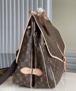 LV高仿 M41140 Montsouris 經典老花郵差包