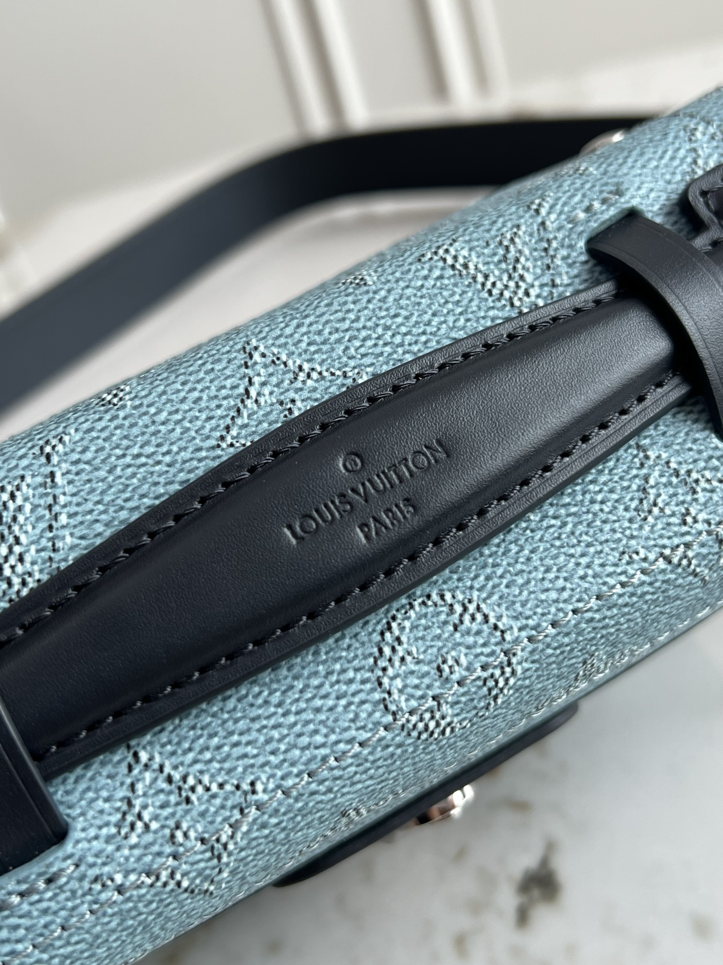 LV A貨Petite Malle藍色手袋經典鎖扣優雅簡約款式推薦｜歐美奢侈品精品推薦
