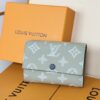 LV一比一M12635淺灰色Monogram壓紋短夾時尚高顏值人氣精品皮夾｜歐美奢侈品精品推薦
