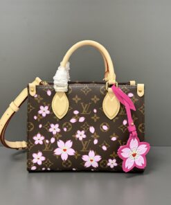 LV一比一M13269櫻花老花手提包女包小號復古百搭限量款