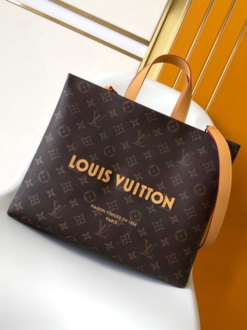 LV原單M13928大Logo托特包大容量購物袋百搭女包推薦
