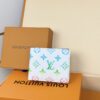 LV高仿M14354彩色老花短夾男女通用時尚精品皮夾推薦｜歐美奢侈品精品推薦