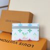 LV高仿M14355彩色老花卡夾精品仿製簡約風格實用推薦｜歐美奢侈品精品推薦