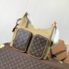 LV 一比一拼色Monogram雙袋水桶包休閒百搭人氣推薦款｜歐美奢侈品精品推薦