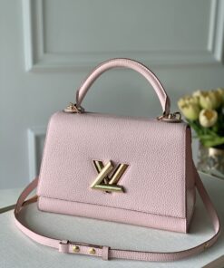 LV 一比一 M57584 粉色手提包 精品肩背包人氣推薦