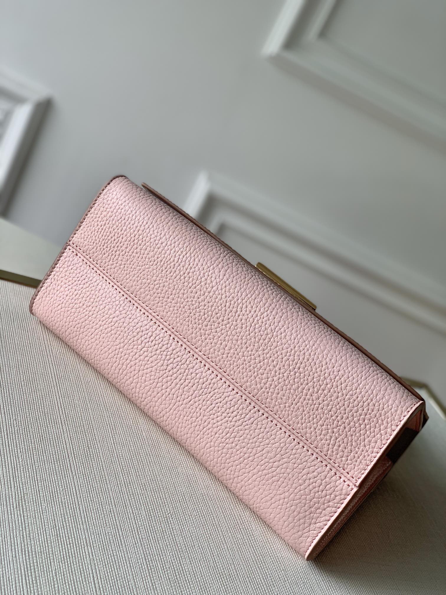 LV 一比一 M57584 粉色手提包 精品肩背包人氣推薦｜歐美奢侈品精品推薦