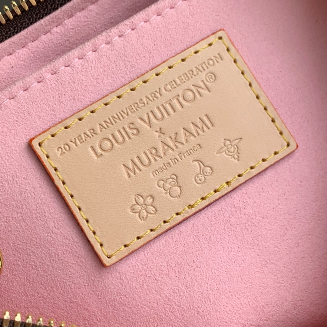 LV A貨M13265櫻花限量半月包粉嫩鏈條肩背人氣推薦款｜歐美奢侈品精品推薦