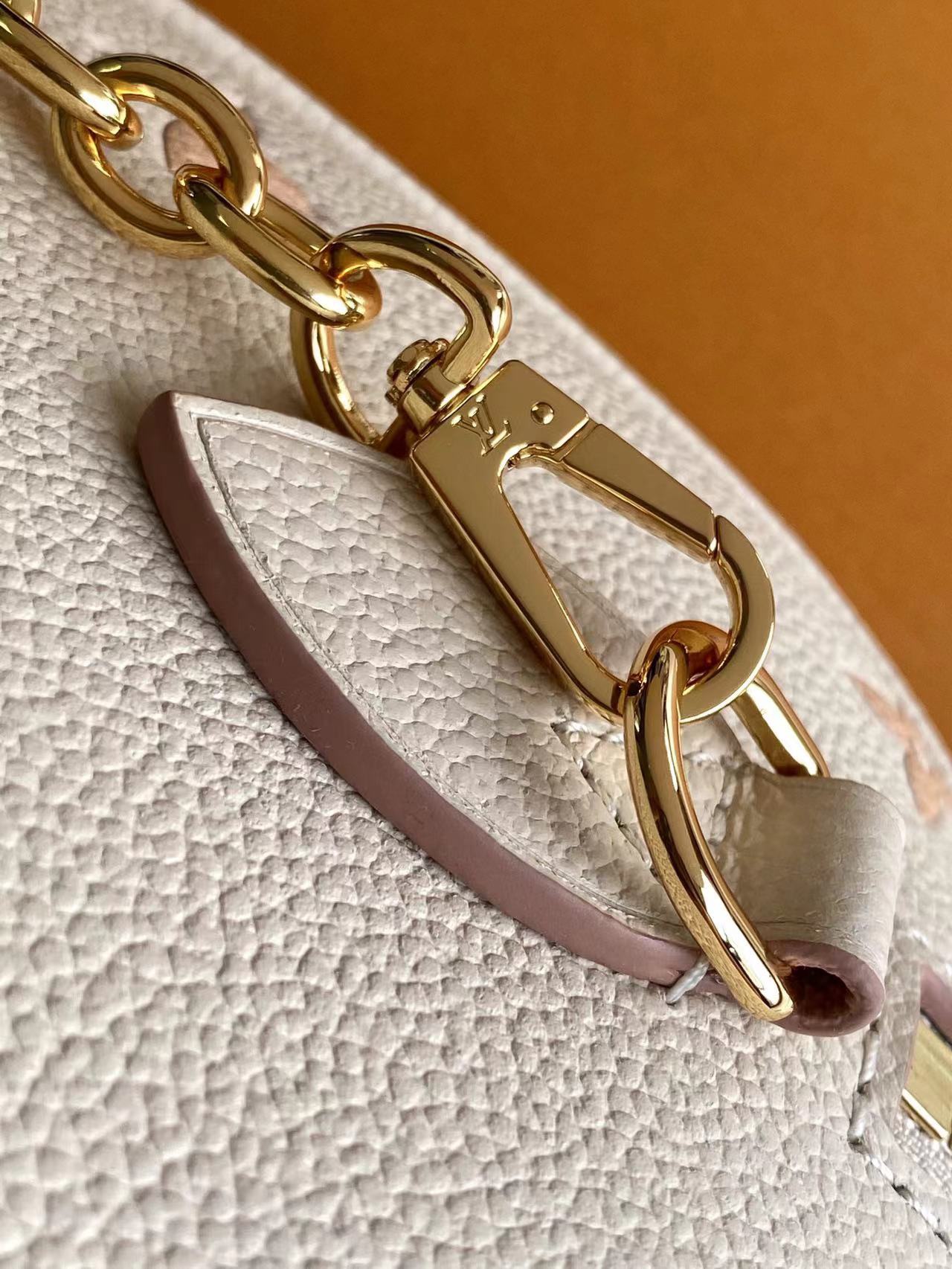 LV高仿Nano Speedy迷你波士頓包奶油粉Monogram人氣小包推薦｜歐美奢侈品精品推薦