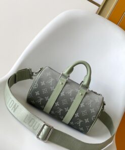 LV高仿Nano Speedy手提包薄荷綠肩背款夏日限定設計