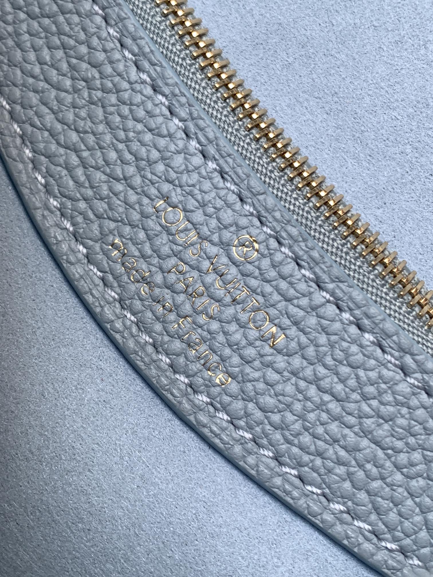 LV A貨老花天藍色翻蓋包刺繡肩帶款清新氣質休閒穿搭首選｜歐美奢侈品精品推薦