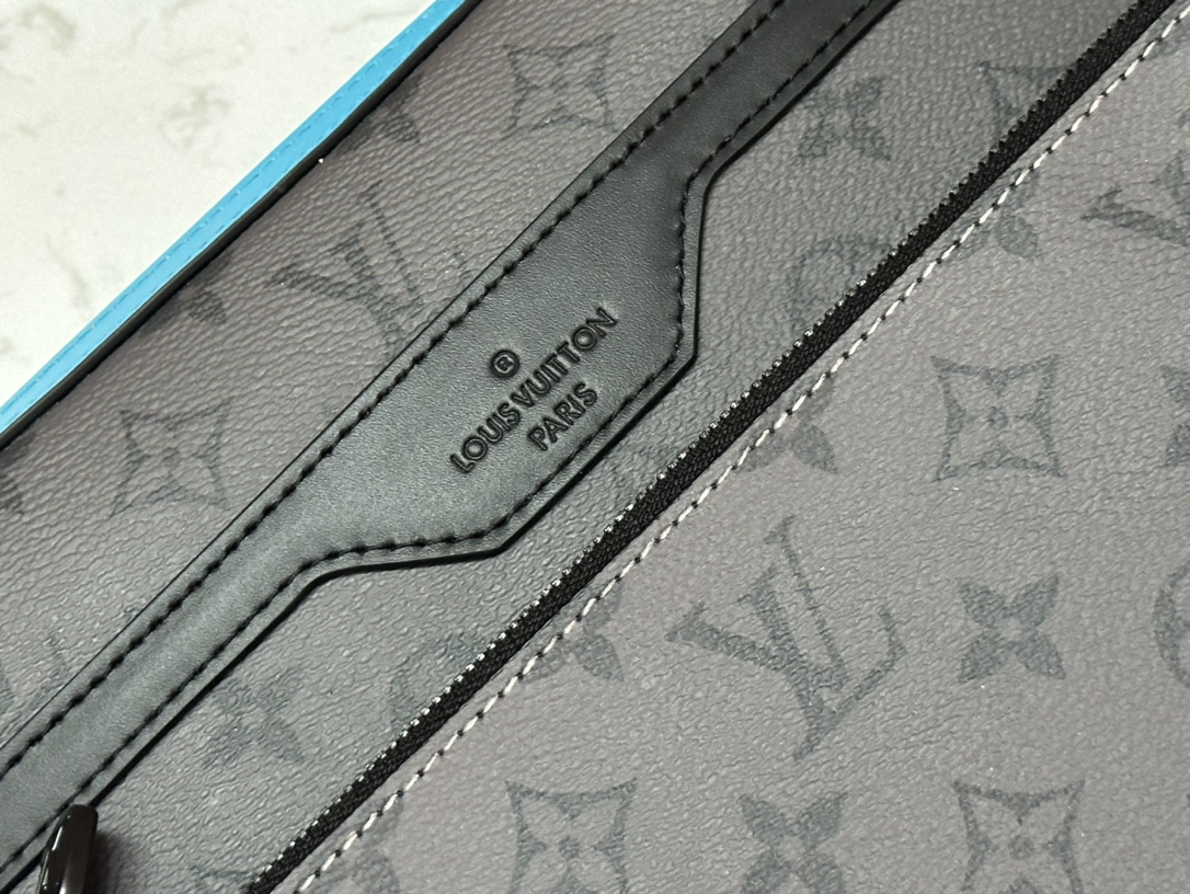 LV原單藍邊斜背包 附迷你小包 Monogram男用精品實用款推薦｜歐美奢侈品精品推薦