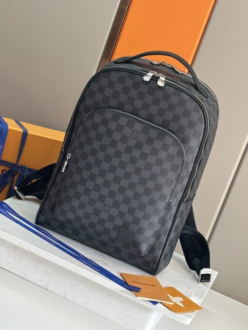 LV 高仿棋盤格後背包 N40499款 經典格紋 通勤旅行雙用推薦