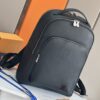 LV 高仿後背包 M30977 黑色牛皮簡約款 男士通勤精品包推薦｜歐美奢侈品精品推薦