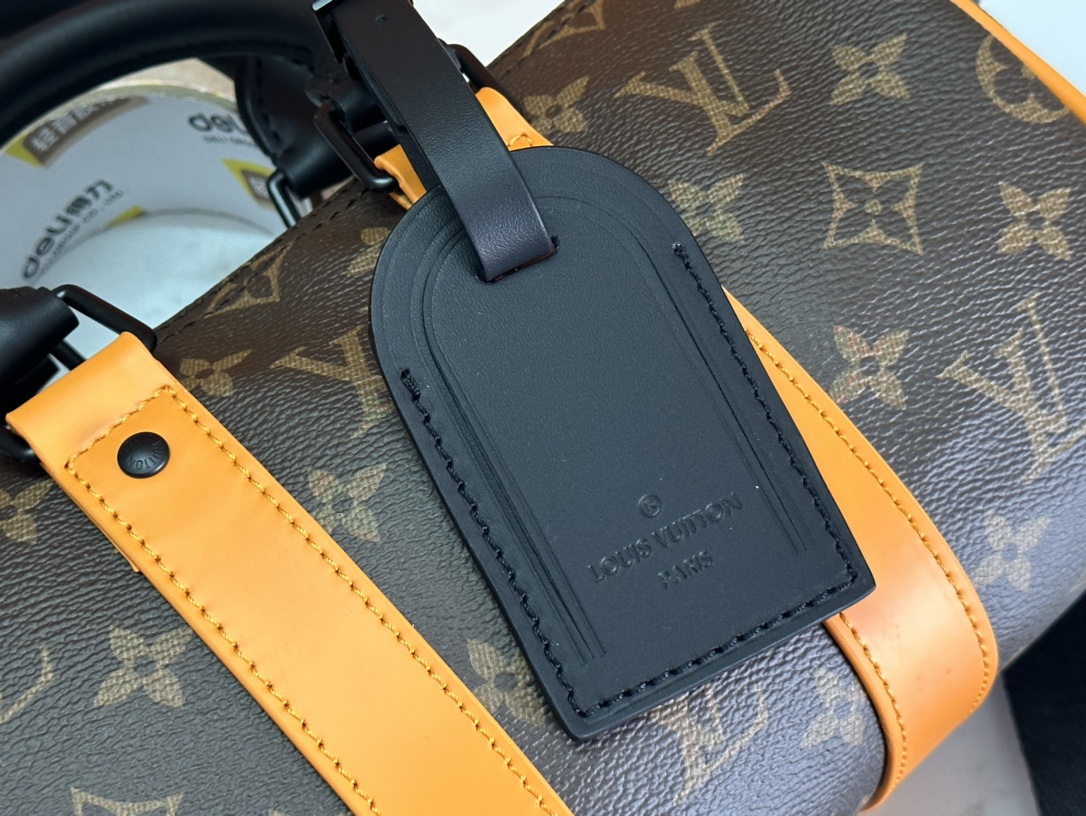 LV 高仿圓筒包 M46687 老花橘邊設計 經典男士斜背潮流款｜歐美奢侈品精品推薦