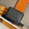 LV Eclipse郵差包 高仿灰黑大容量斜背款 經典老花商務通勤推薦｜歐美奢侈品精品推薦
