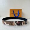 LV高仿Monogram拼色皮革腰帶時尚百搭精品皮帶｜歐美奢侈品精品推薦