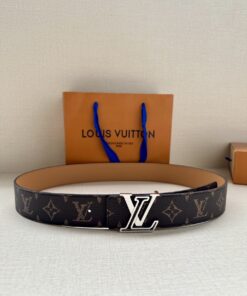 LV一比一Monogram經典圖案皮革腰帶百搭時尚精品皮帶