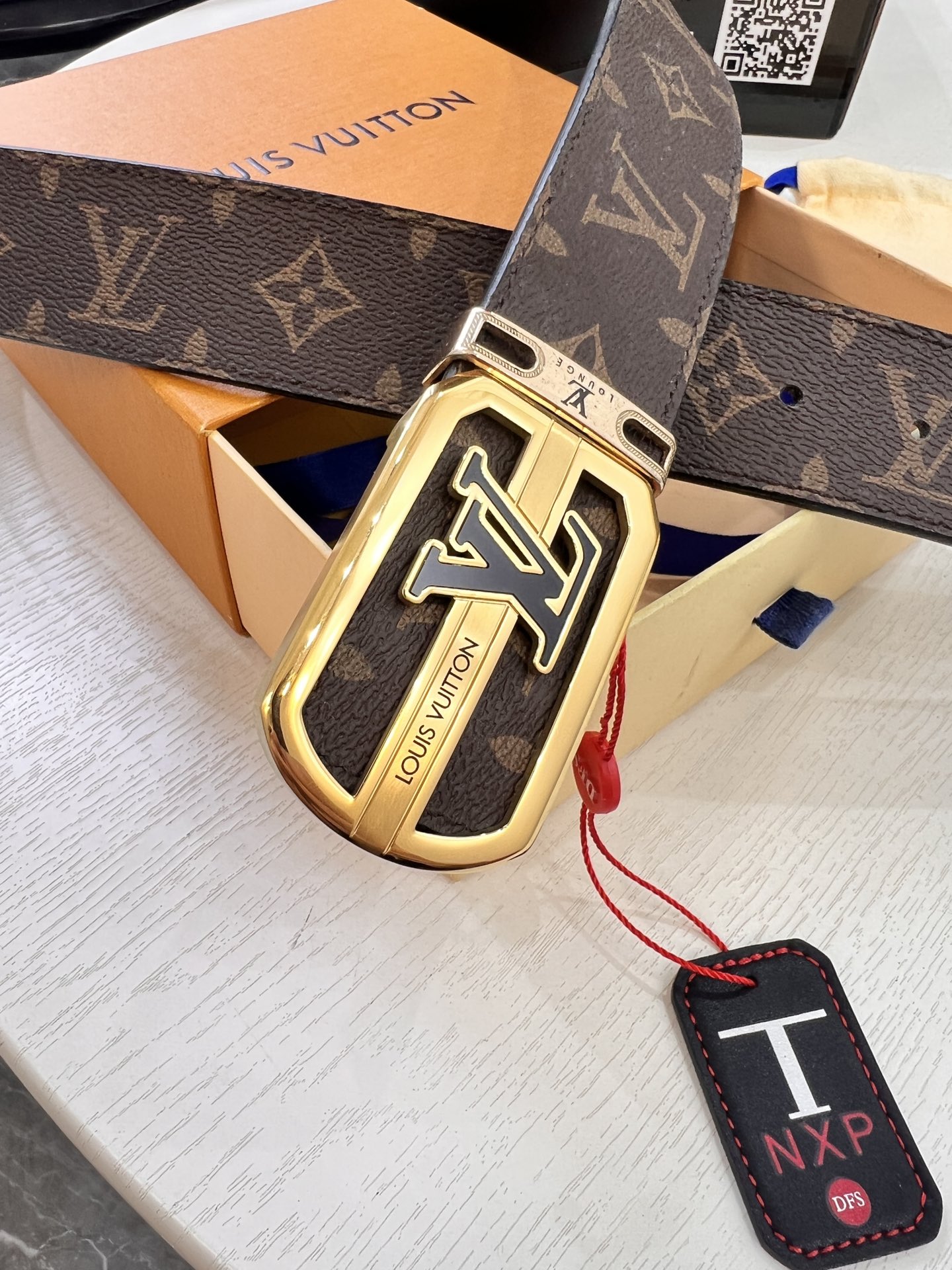 LV 高仿Monogram老花金扣皮帶經典百搭腰帶推薦｜歐美奢侈品精品推薦