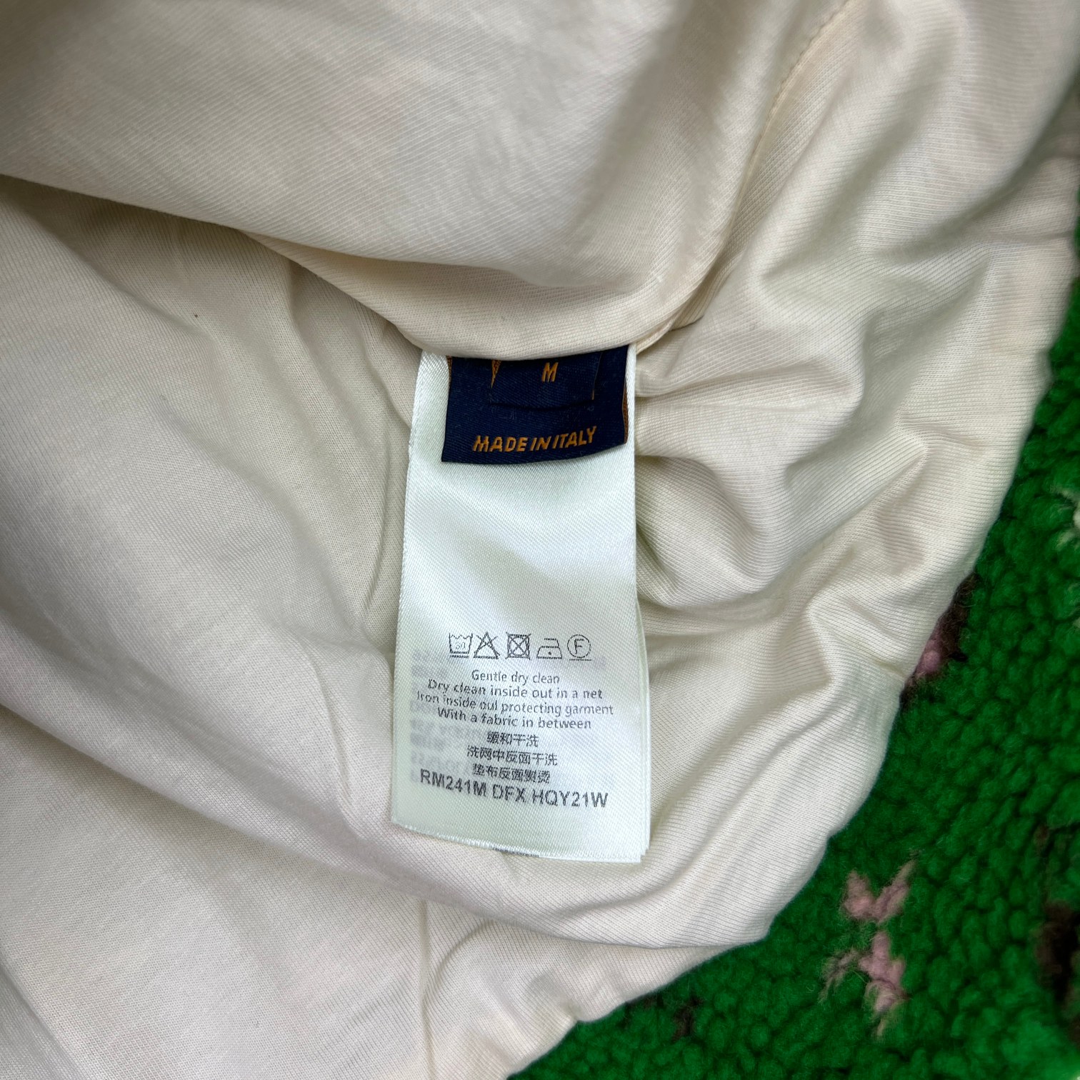 LV原單羊羔絨外套 綠色Monogram圖騰刷毛上衣 保暖柔軟人氣款｜歐美奢侈品精品推薦