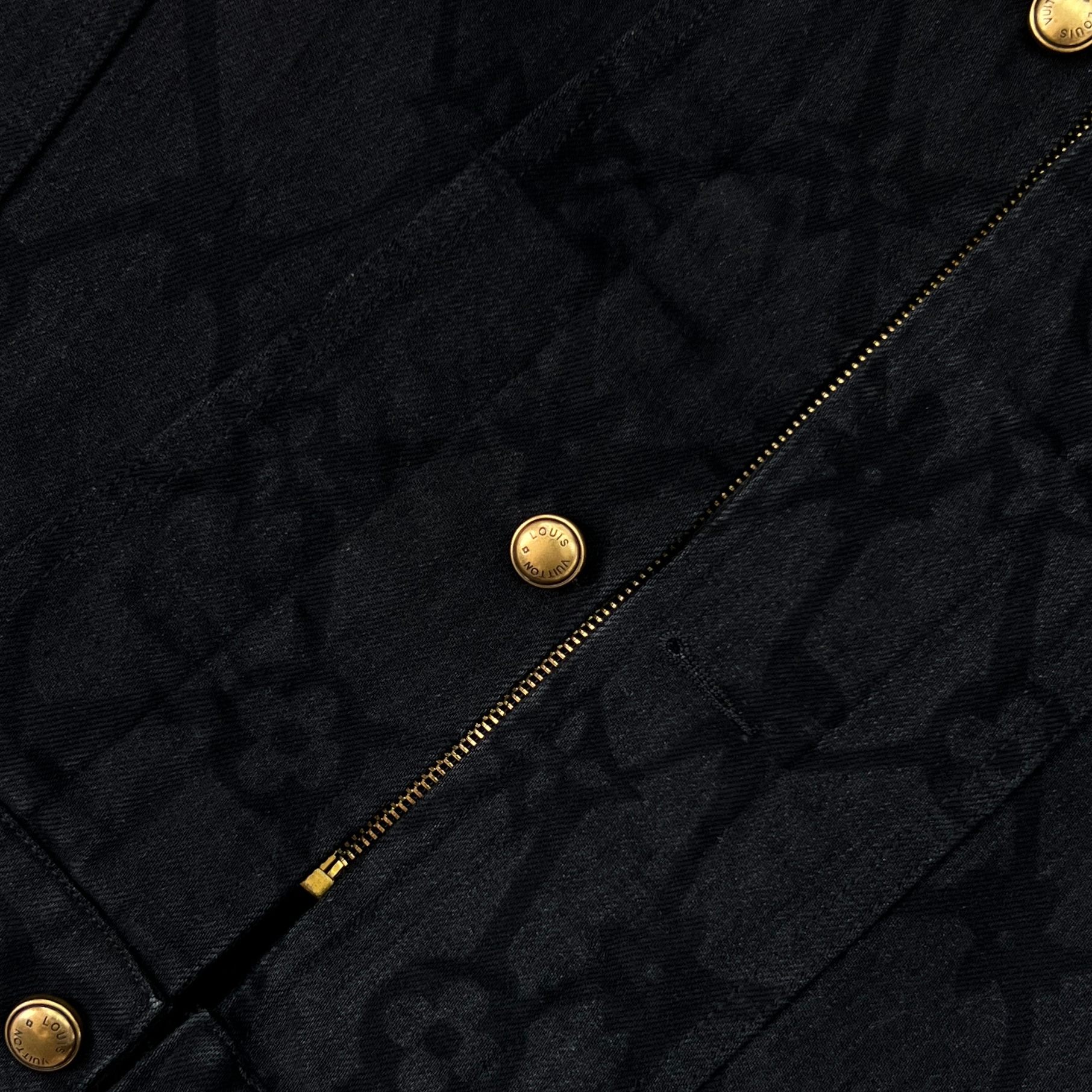 LV原單丹寧外套 深藍連帽設計 秋冬金扣街頭風外套推薦｜歐美奢侈品精品推薦