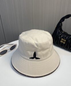 LV高仿黑標素色漁夫帽 雙色款式休閒百搭帽型