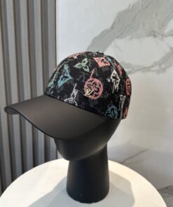 LV 原單多色帆布帽 潮流撞色印花刺繡設計